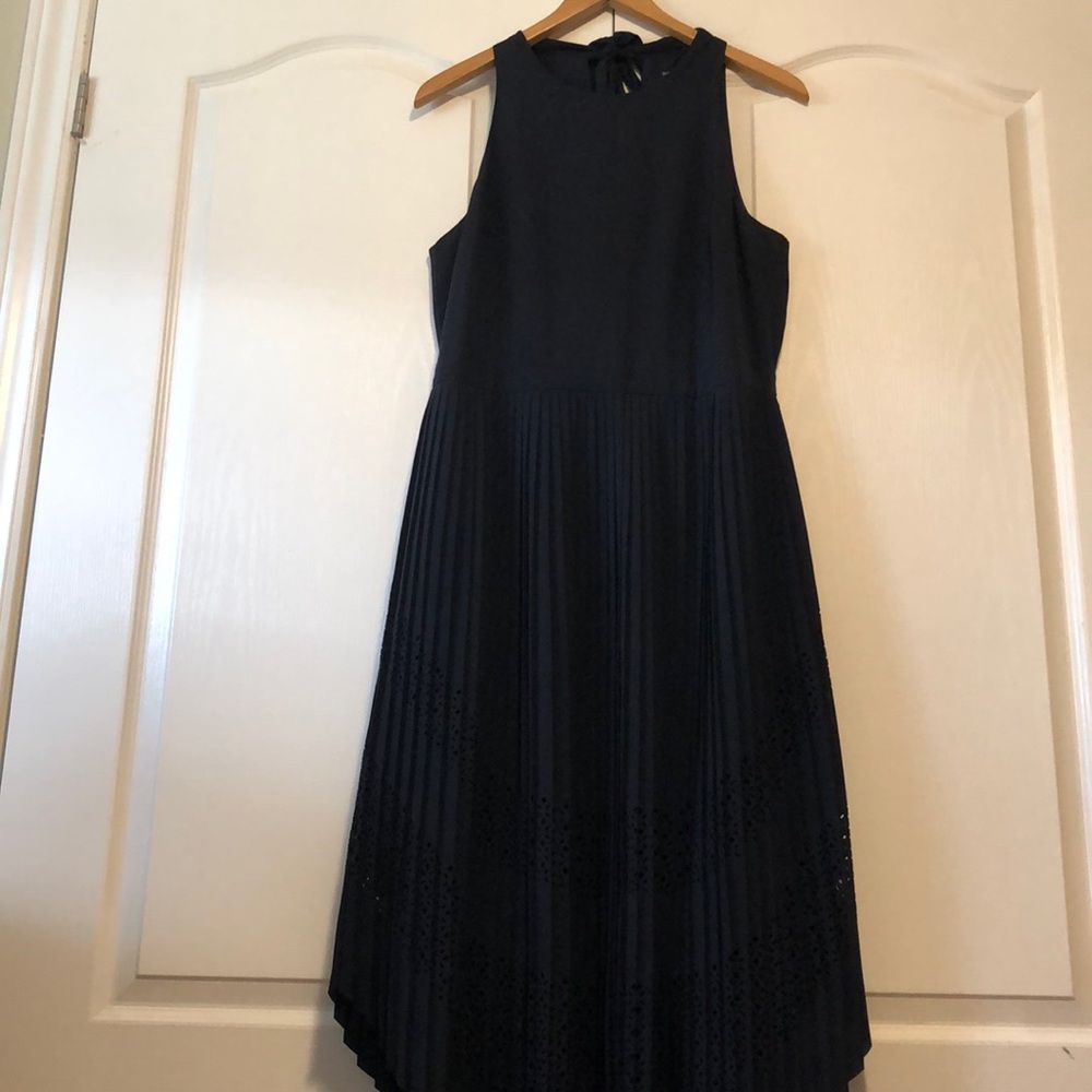 Banana Republic Halter with ripple length skirt